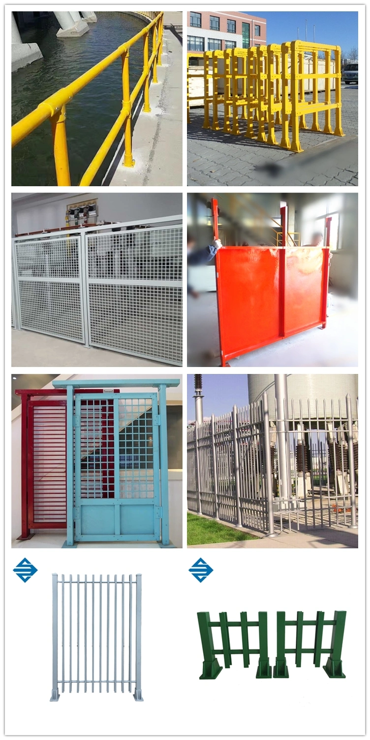 FRP Glass Fiber GRP Safety Fence Post Handrail