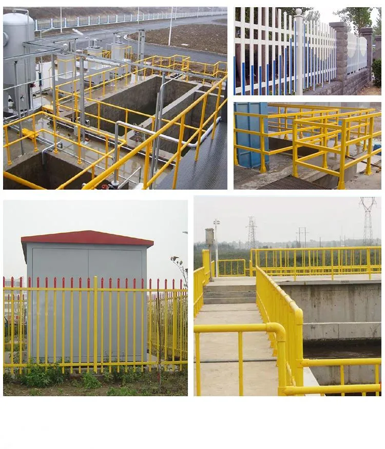 FRP Insulated Ladder Handrail FRP Tank Guardrail Handrail High-Strength FRP Cage Straight Ladder Handrail