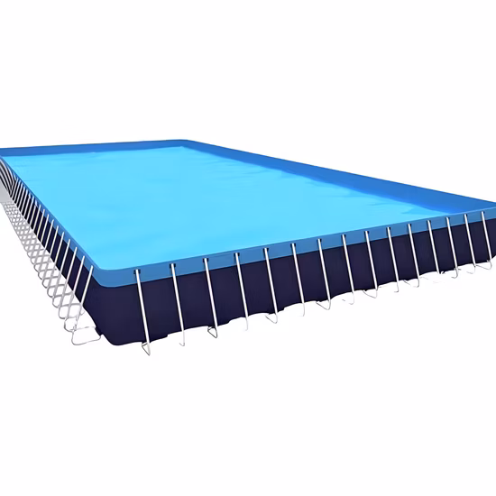 Stagno per pesci con canalina interna in fibra di vetro FRP in fibra di vetro