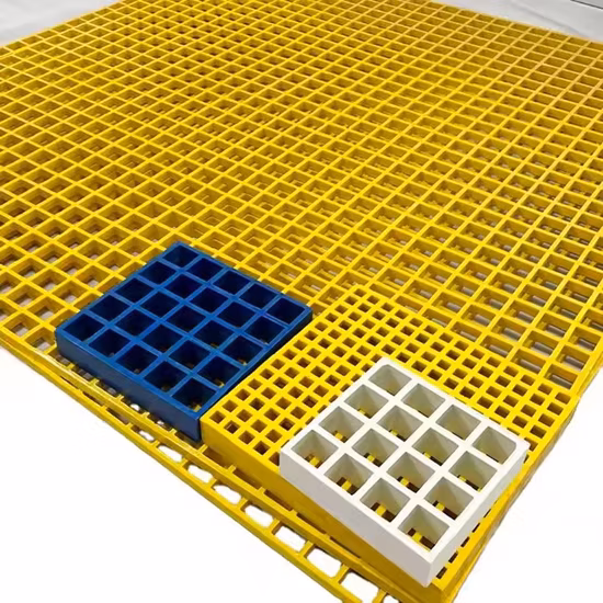 Mini-rete stampata 1220 x 3660 mm, plastica rinforzata con fibra di vetro, GRP, griglia FRP